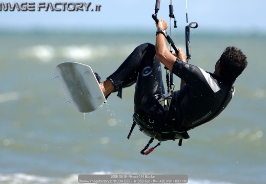 2006-08-04 Rimini - Bunker - Kitesurf